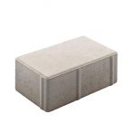 Gala-Lusit Rechteck Funktionspflaster - Grau mit Fase