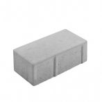 Gala-Lusit Rechteck Funktionspflaster 20x10x8 cm - Grau ohne Fase