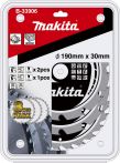 Makita Sägeblatt-Set 190x30x12T&24Z