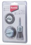 Makita Rundbürsten-Set Stahl 3-tlg. D-66070