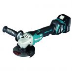 Makita Akku-Winkelschleifer 18V / 5,0 Ah 2 Akkus und Ladegerät im MAKPAC DGA515RTJ