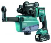 Makita Akku-Kombihammer für SDS-Plus 18V / 5,0 Ah 2 Akkus und Ladegerät im MAKPAC DHR182RTWJ