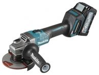 Makita GA005GM201 Akku-Winkelschleifer 40 V im Koffer inkl. 2x 4,0 Ah Akkus und Ladegerät