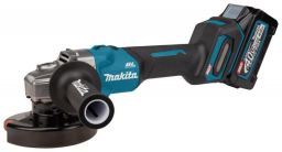 Makita Akku-Winkelschleifer 40 V im MAKPAC inkl. 2x 4,0 Ah Akkus und LadegerätGA008GM201