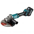 Makita Akku-Winkelschleifer 40V max. / 5,0 Ah 2x Akkus, Ladegerät, Transportk. GA038GT201