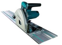 Makita Tauchsäge mit Führungsschiene und MAKPAC SP6000J1