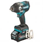 Makita Akku-Schlagschrauber 40V max. / 4,0 Ah 2x Akkus, Ladegerät, MAKPAC, TW008GM201