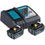 Makita Power Source Kit 2x18V 5,0Ah im Koffer (197570-9)