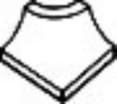 Marazzi Kehlsockel 3 x 3 Citta londra - MDC6