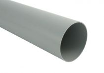 Marley Fallrohr - Farbe grau - 3 Meter lang