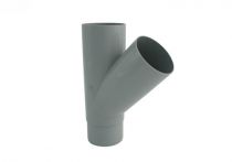 Marley Fallrohrabzweig 45° - Farbe grau