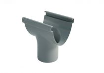 Marley Rinnenstutzen - Farbe grau