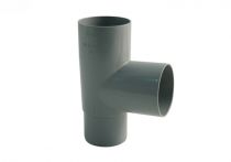 Marley Fallrohrabzweig 87° - Farbe grau