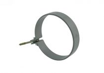 Marley Fallrohrschelle mit Ringschraube - Farbe grau