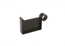 Marley Rinnenendstück - Farbe braun DN70