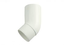 Marley Fallrohrbogen 45° - Farbe weiss