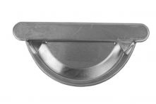 Marley Alu Rinnenendstück, rechts und links, RG 80, 10-teilig