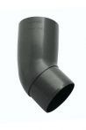 Marley Fallrohrbogen 45°, DN 105, Farbe Anthrazit-Metallic DB 703