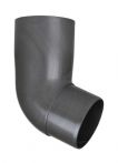 Marley Fallrohrbogen 67°, DN 75, Farbe Anthrazit-Metallic DB 703