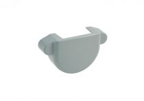 Marley Rinnenendstück mit Dichtung DN 75 - Farbe grau