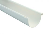 Marley Dachrinne, halbrund - Farbe weiss DN75