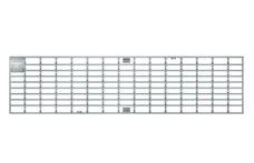 MEA Maschenrost 30/10 Edelstahl, für MEAFLUID101, Belastungsklasse C250