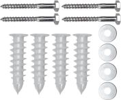 MEA Montageset für Aufsatz/Zwischenelement auf Montagedämmplatte MEAFIX