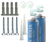 MEA Montageset AQUA bis Größe 100 x 100 cm