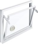 MEA Kunststoff-Fenster MEALON Kipp mit Abluftanschluss 60 x 40 cm