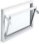 MEA Kunststoff-Fenster MEALON Kipp ISO mit Isolierglas 24 mm 60 x 40 cm
