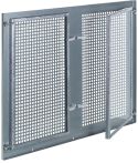 MEA Stahlfenstereinsatz für Zarge 100 x 50 cm Gitterflügel feststehend, zweiflüglig