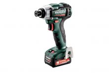 Metabo Akku-Schlagschrauber PowerMaxx SSD 12 BL (601115500), Kunststoffkoffer, 12V 2x2Ah Li-Ion + SC 30