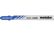 Metabo 5 Stichsägeblätter, Metall, Serie classic, 66/ 1,1-1,5 mm, progressiv (623924000)