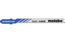 Metabo 5 Stichsägeblätter, Metall, Serie classic, 66/ 1,1-1,5 mm, progressi (623926000)