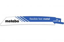 Metabo 5 Säbelsägeblätter flexible fast metal 150 x 1,1 mm, BiM, 1,8mm/14TPI (626568000)