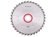 Metabo Kreissägeblatt HW/CT 220 x 30 x 2,4/1,6, Zähnezahl 36, Wechselzahn, Spanwinkel 10° (628042000)