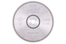 Metabo Kreissägeblatt HW/CT 305 x 30 x 2,8/2,0, Zähnezahl 96, Flach-Trapezzahn, Spanwinkel 5° neg. (628091000)