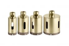 Metabo Fliesen-Diamantbohrkronen-Set Dry, 4-teilig, M14 (628319000)