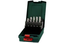 Metabo Hartmetall-Fräser-Set, Schaft 6 mm, 5-teilig (628403000)