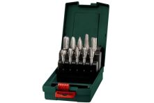 Metabo Hartmetall-Fräser-Set, Schaft 6 mm, 10-teilig (628404000)