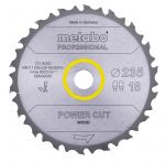 Metabo Sägeblatt power cut wood - professional, 235x2,6/1,8x30, Z18 FZ/FA 10° (628492000)