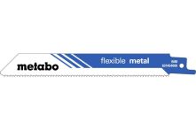 Metabo 5 Säbelsägeblätter, Metall, Serie flexible, 150x 0,9 mm, BiM, 1,4 mm/ 18 TPI (631454000)
