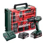 Metabo Akku-Schlagbohrschrauber SB 18 Set (602245710) Kunststoffkoffer
