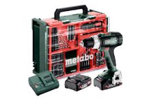 Metabo BS 18 L * Akku-Bohrschrauber 2x 2Ah Li-Power; SC 30; metaBOX 145 (614051500)