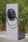 Metten Palisade Alessio Stele E-Ladesäule samtiert 250x60x15 cm