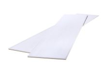 Moderna Paneel Urbano Weiß Relief | 1300 x 262 x 10 mm