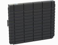 ThinTanks Espresso Schwarz mit Filtersieb und Wandmontageblech