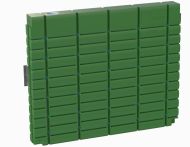 ThinTanks Laubgrün mit Filtersieb und Wandmontageblech