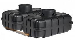 Nautilus Flachtank Regenwassertank - Zisterne - 3400 Liter