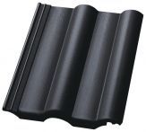 Nelskamp Finkenberger Pfanne schwarz - Longlife glänzend (Betondachstein)